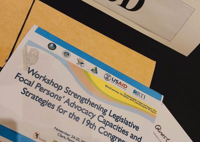 PCSDS Legal Services Section participates in the Workshop Strengthening Legislative Focal Persons’ Capacities and Strategies for the 19th Congress