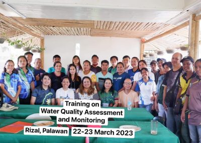 PCSDS EMED conducts Water Quality Monitoring and Assessment Training