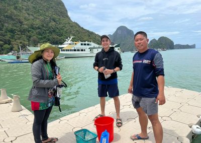 PCSDS- EMED conducts a river and coastal water quality monitoring in Northern Palawan and Puerto Princesa City